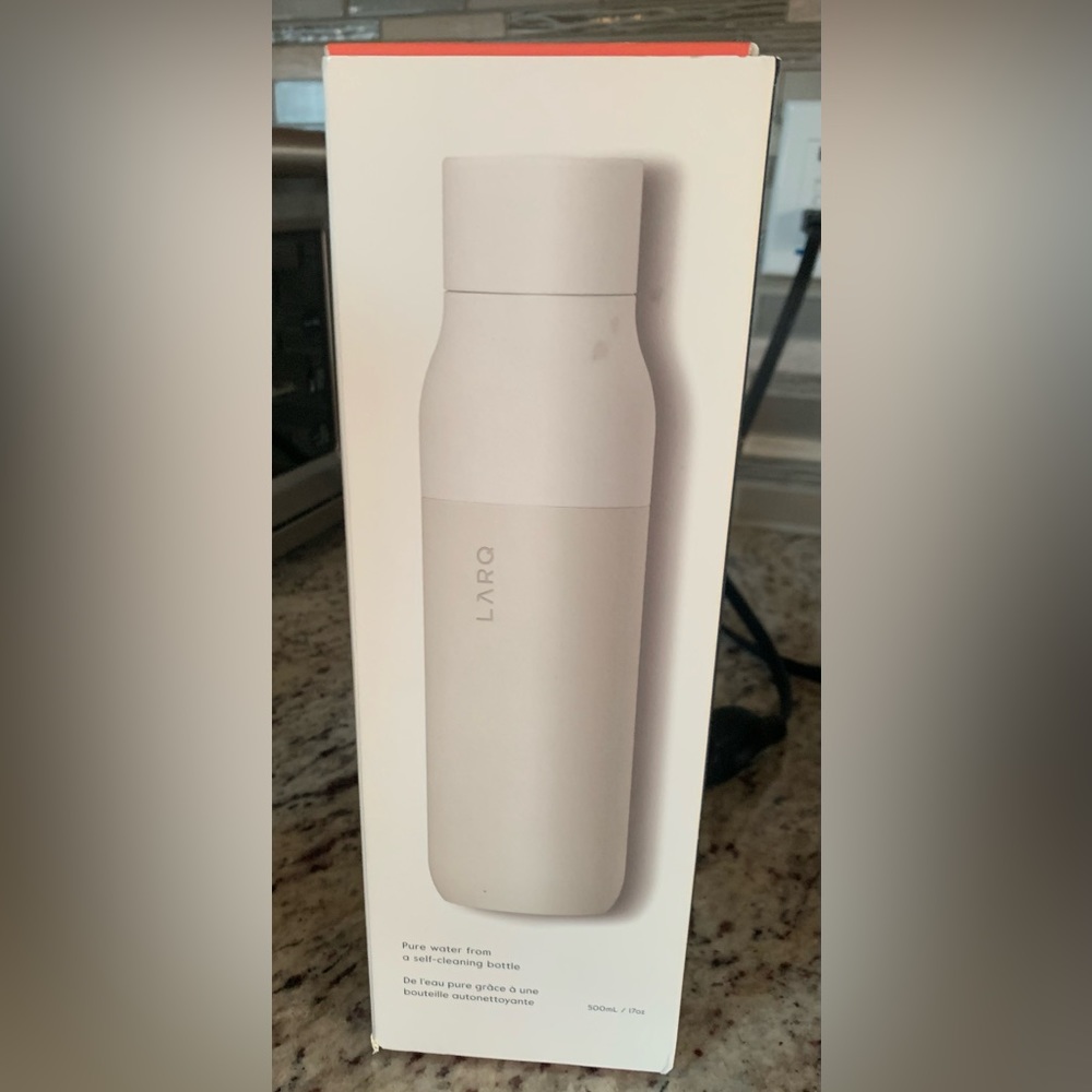 Larq self cleaning water bottle